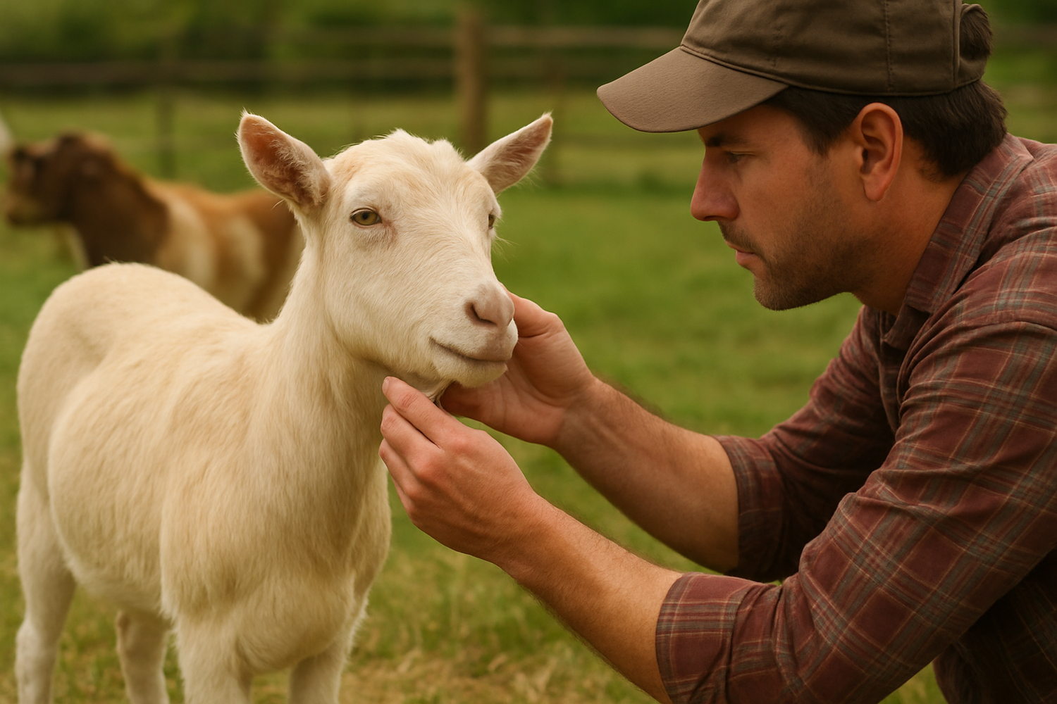 Farmer and Goat in Rural Harmony.png