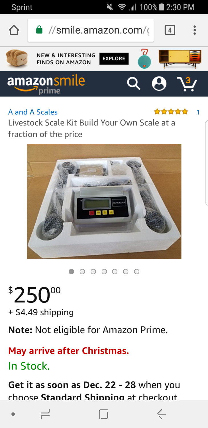 Livestock Scale Kit Build Your Own Scale at a Fraction of The Price A and A  Scales LLC