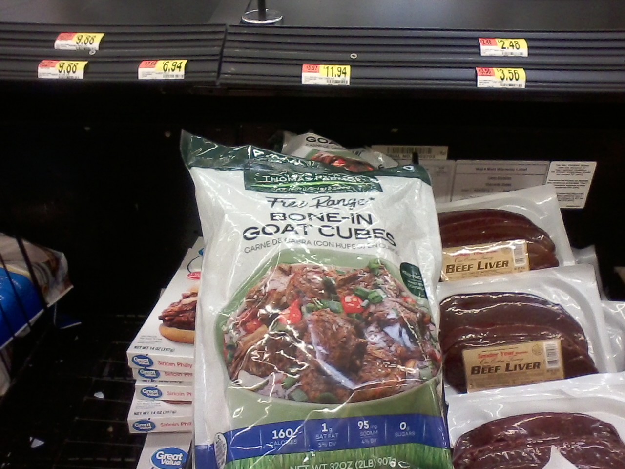 Buy goat meat at WalMart..... BackYardHerds Goats, Horses, Sheep, Pigs & more