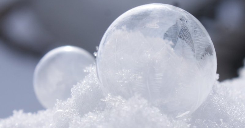 POW: Stunning Frozen Bubbles from Carol Dee