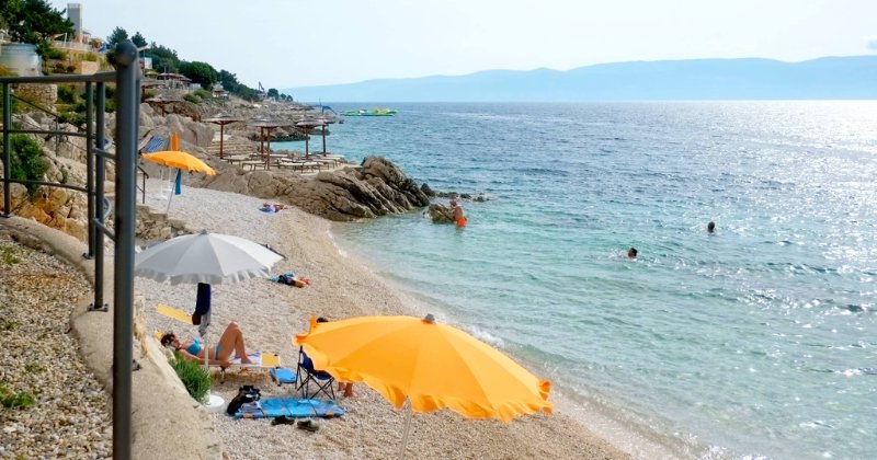 POW: Small beach in Croatia from Helios