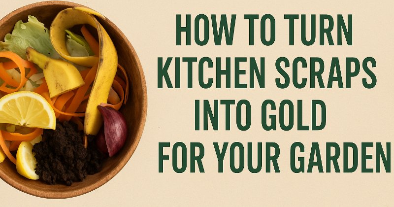 How to Turn Kitchen Scraps Into Gold for Your Garden